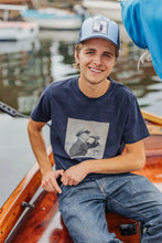 Ladda upp bild till gallerivisning, T-shirt Evert Skål Navy