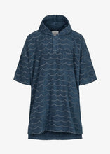 Ladda upp bild till gallerivisning, Frottéponcho Våg