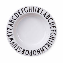 Ladda upp bild till gallerivisning, Design Letters ABC djup tallrik