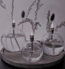 Ladda upp bild till gallerivisning, Oljelampa Rund