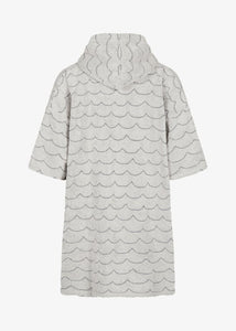 Frottéponcho Våg