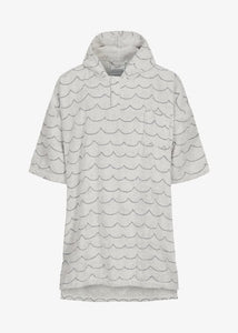 Frottéponcho Våg