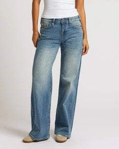 True Religion Jeans - Bobbi Baggy Jean Medium wash