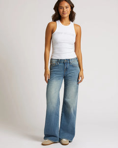 True Religion Jeans - Bobbi Baggy Jean Medium wash