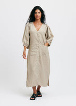 Ladda upp bild till gallerivisning, Casandra Klänning linen Beige
