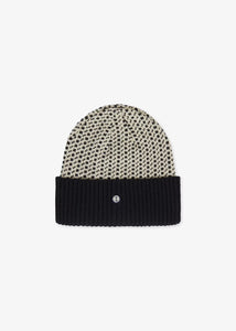 Vallerö Stickad mössa offwhite