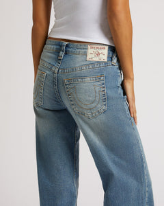 True Religion Jeans - Bobbi Baggy Jean Medium wash