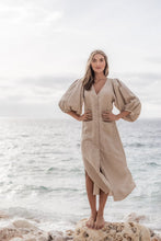 Ladda upp bild till gallerivisning, Casandra Klänning linen Beige
